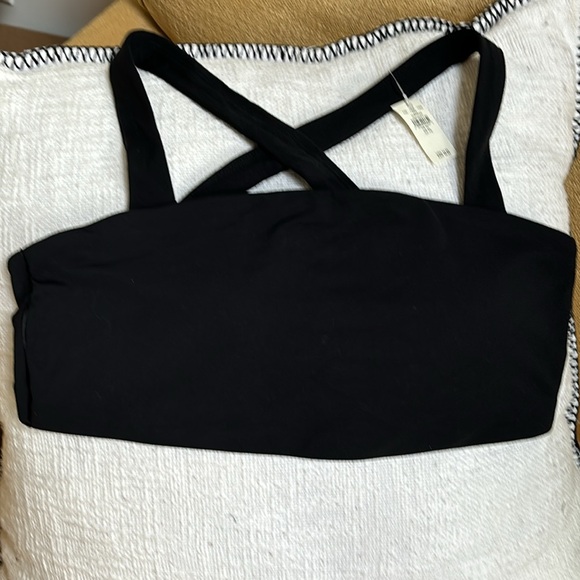 NWT OFFLINE Aerie Real Me Xtra Square Neck Cross Back Sports Bra - Picture 6 of 8